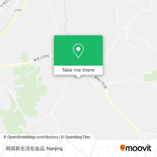 韩国新生活化妆品 map