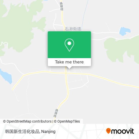 韩国新生活化妆品 map