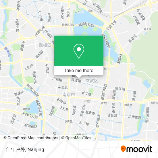 什年户外 map