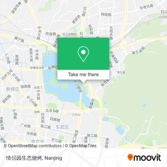 情侣园生态烧烤 map