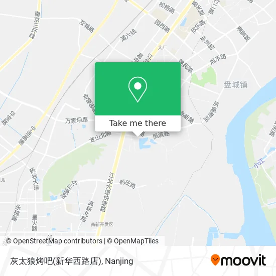 灰太狼烤吧(新华西路店) map