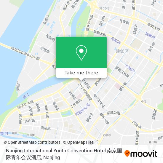 Nanjing International Youth Convention Hotel 南京国际青年会议酒店 map
