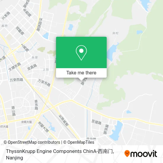 ThyssnKrupp Engine Components ChinA-西南门 map