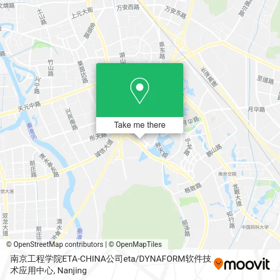 南京工程学院ETA-CHINA公司eta / DYNAFORM软件技术应用中心 map