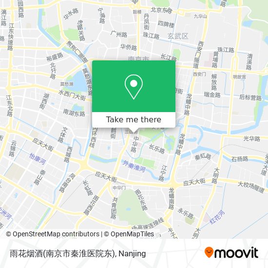 雨花烟酒(南京市秦淮医院东) map