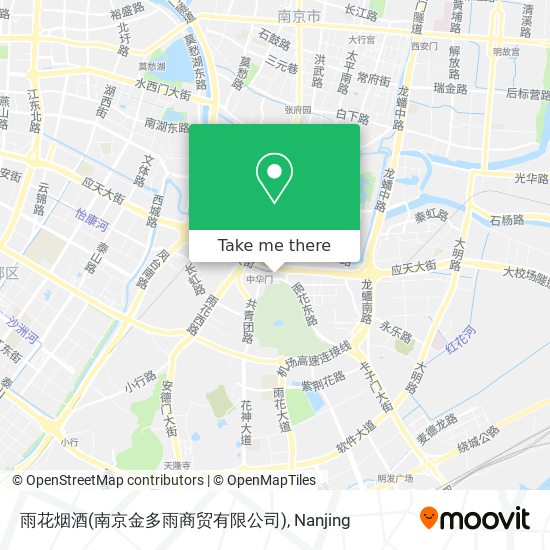 雨花烟酒(南京金多雨商贸有限公司) map