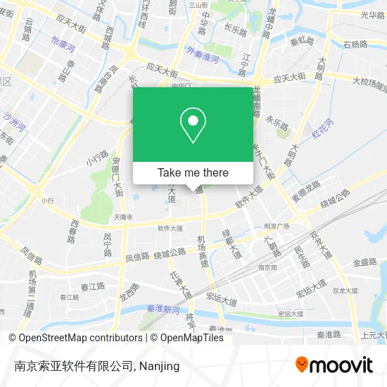 南京索亚软件有限公司 map