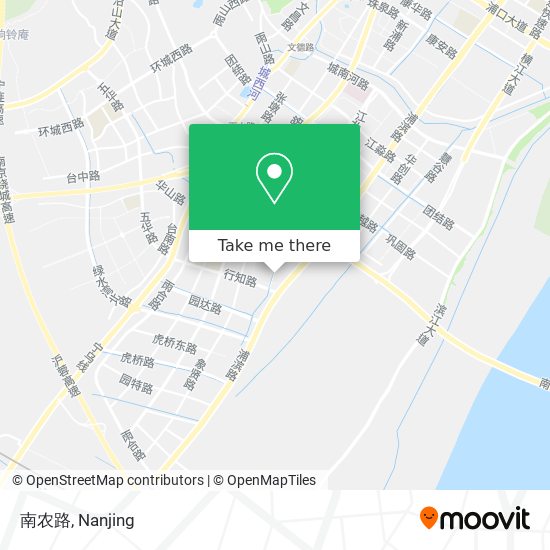 南农路 map