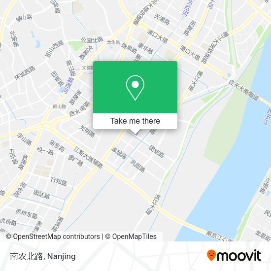 南农北路 map