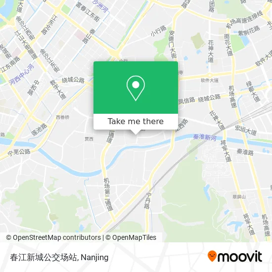 春江新城公交场站 map