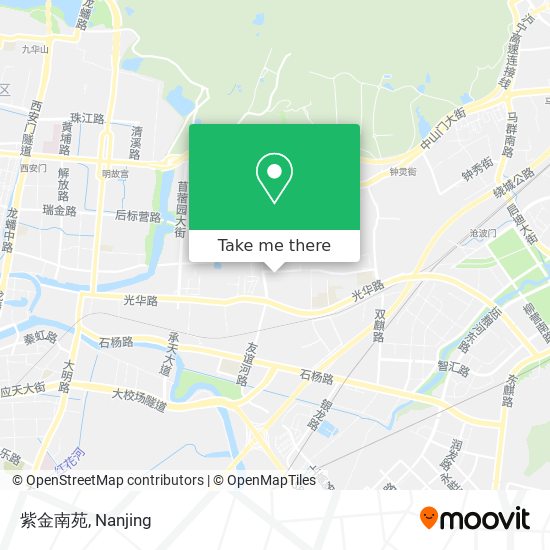 紫金南苑 map