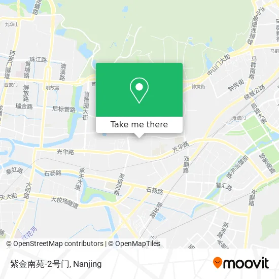 紫金南苑-2号门 map