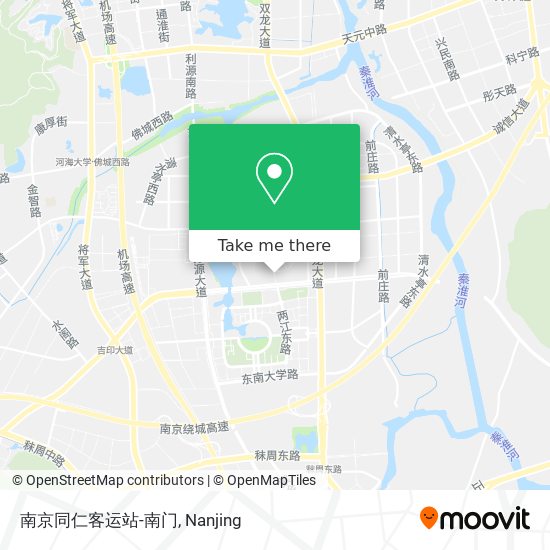 南京同仁客运站-南门 map