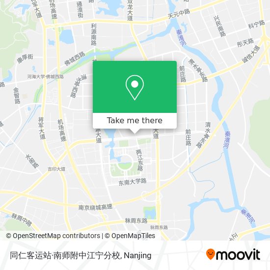 同仁客运站·南师附中江宁分校 map
