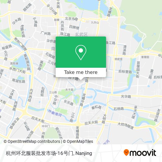 杭州环北服装批发市场-16号门 map