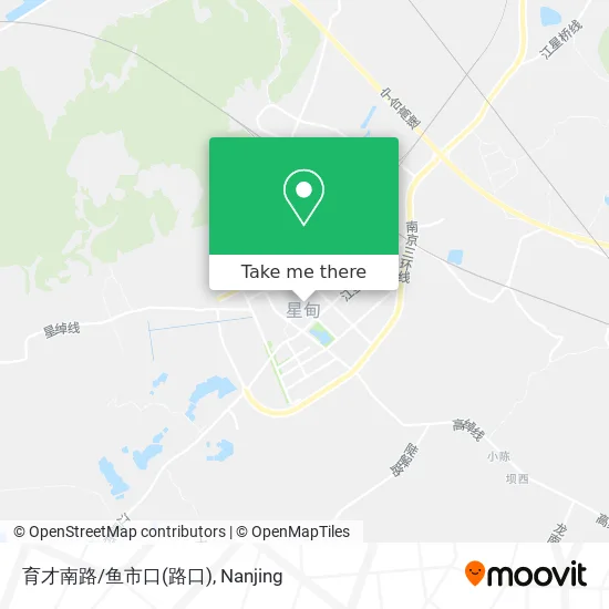 育才南路/鱼市口(路口) map