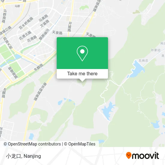 小龙口 map