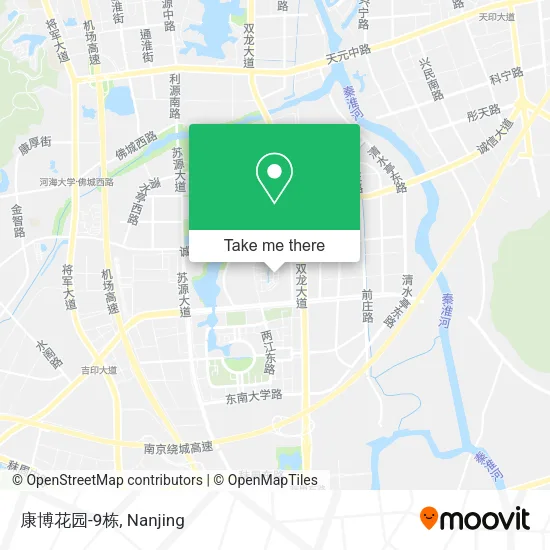 康博花园-9栋 map