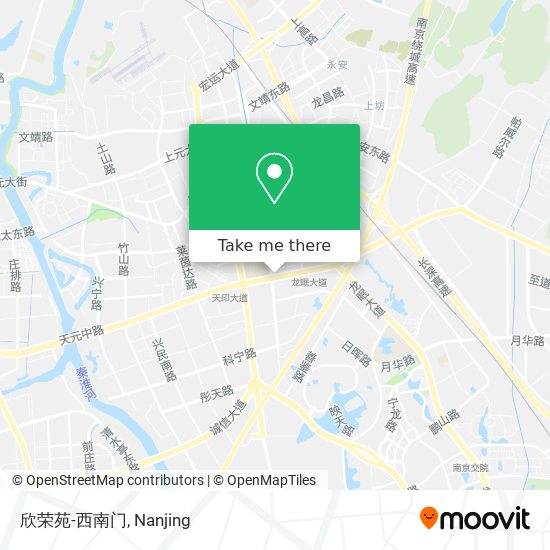 欣荣苑-西南门 map