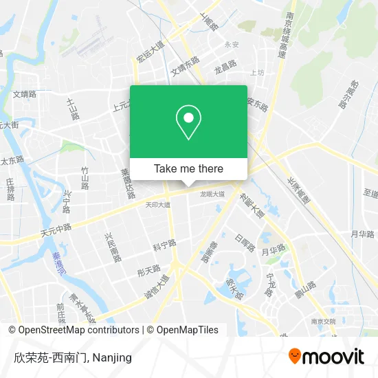欣荣苑-西南门 map