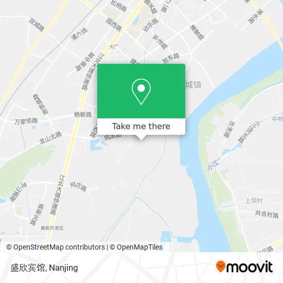 盛欣宾馆 map