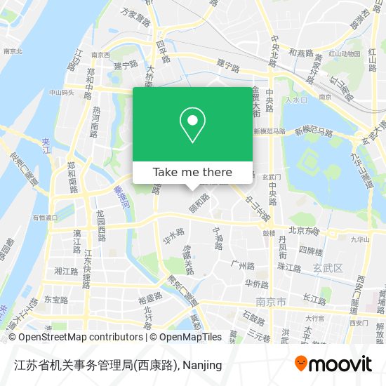 江苏省机关事务管理局(西康路) map