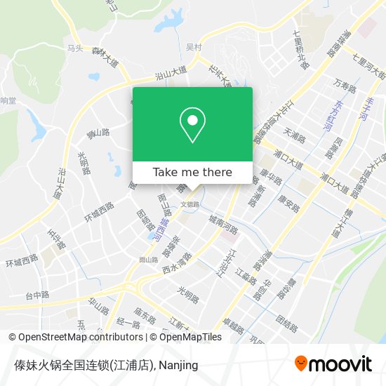 傣妹火锅全国连锁(江浦店) map