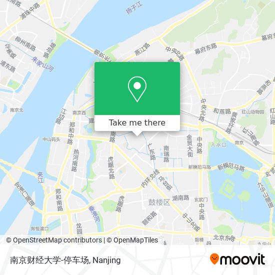 南京财经大学-停车场 map