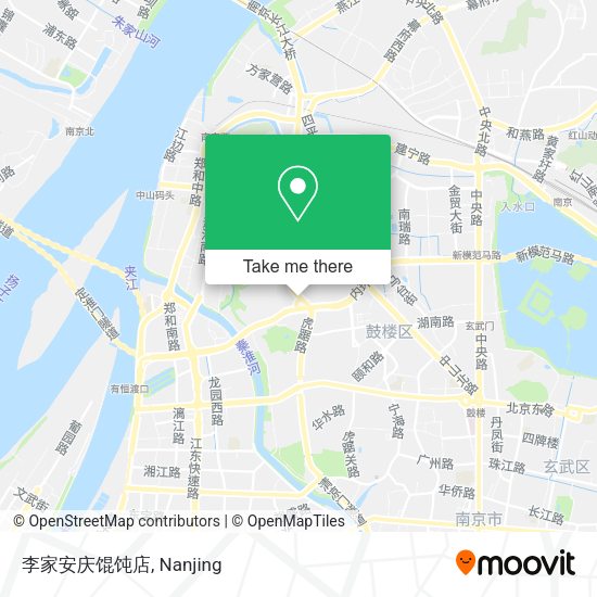 李家安庆馄饨店 map