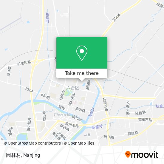 园林村 map