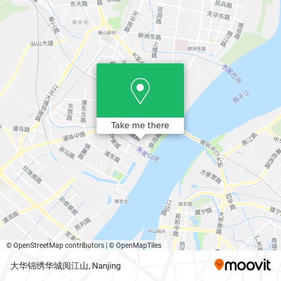 大华锦绣华城阅江山 map