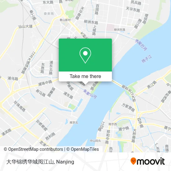 大华锦绣华城阅江山 map