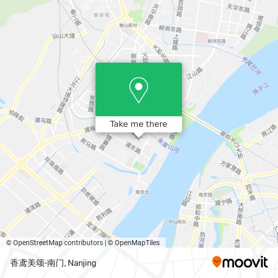 香鸢美颂-南门 map