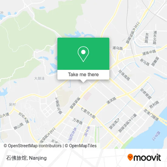 石佛旅馆 map