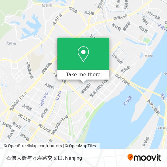 石佛大街与万寿路交叉口 map