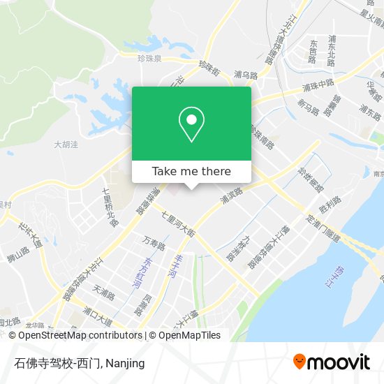 石佛寺驾校-西门 map