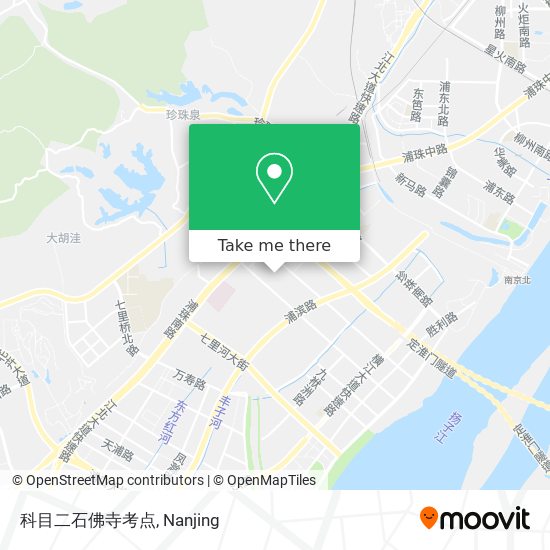 科目二石佛寺考点 map