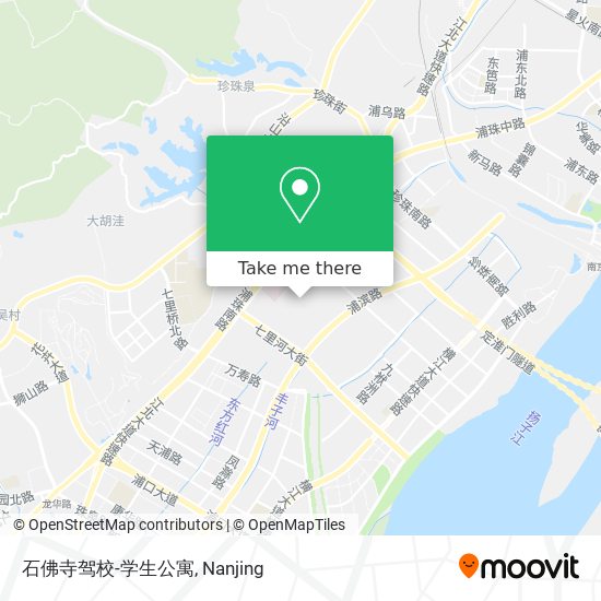 石佛寺驾校-学生公寓 map