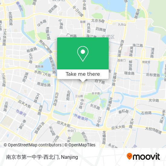 南京市第一中学-西北门 map