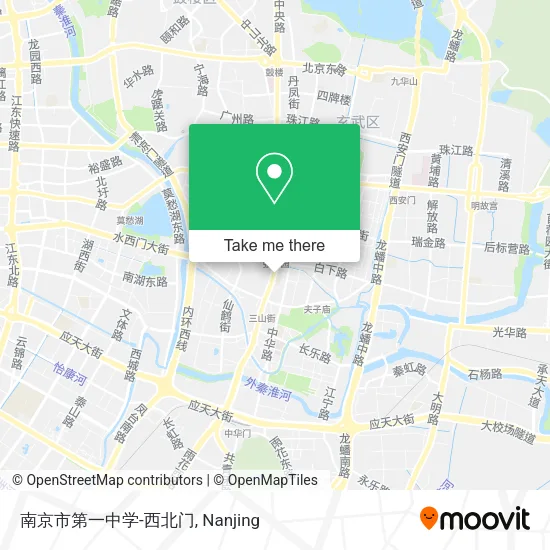 南京市第一中学-西北门 map