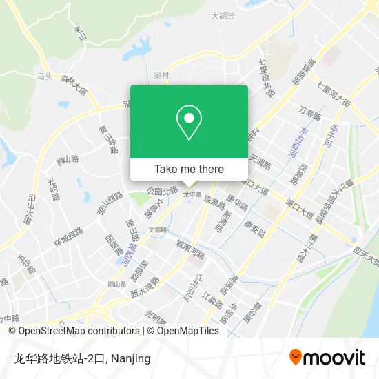 龙华路地铁站-2口 map