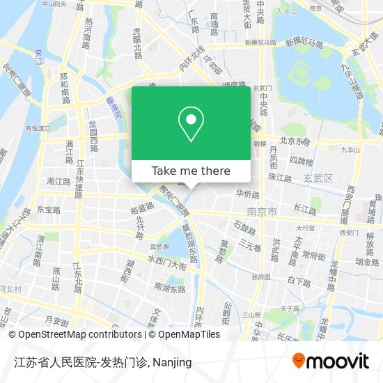 江苏省人民医院-发热门诊 map