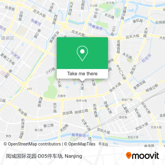 阅城国际花园-D05停车场 map
