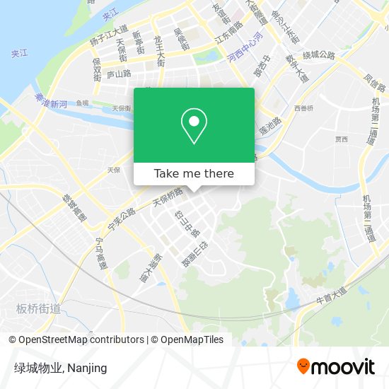绿城物业 map