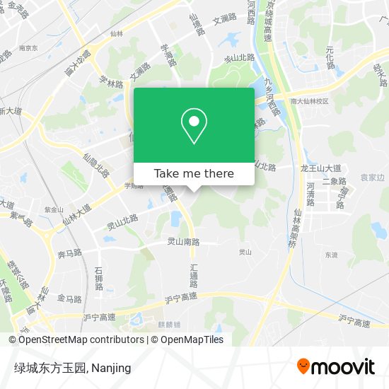 绿城东方玉园 map