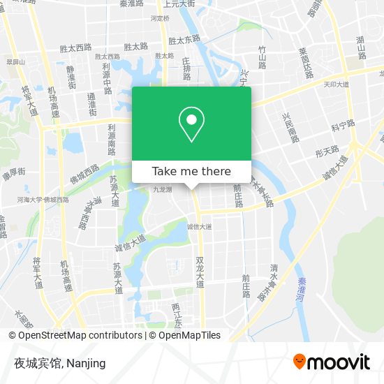 夜城宾馆 map