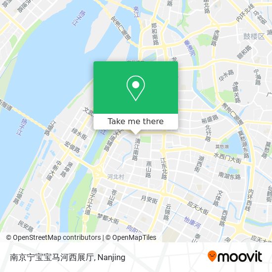 南京宁宝宝马河西展厅 map