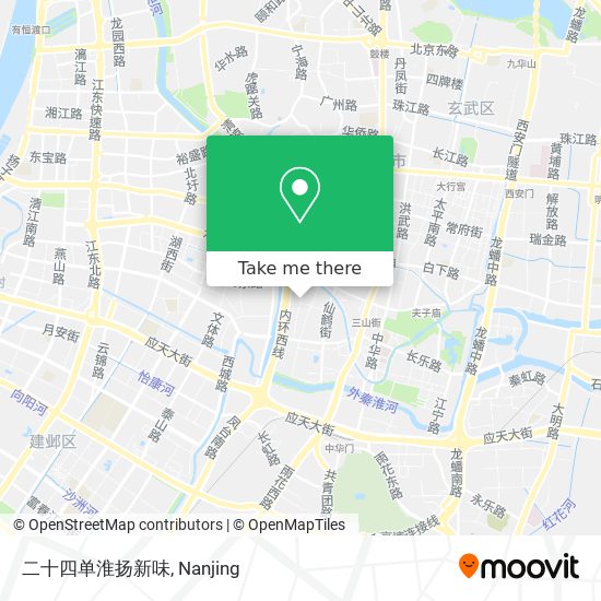 二十四单淮扬新味 map