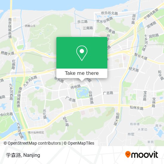 学森路 map
