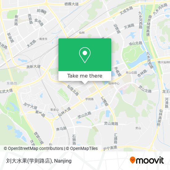刘大水果(学则路店) map